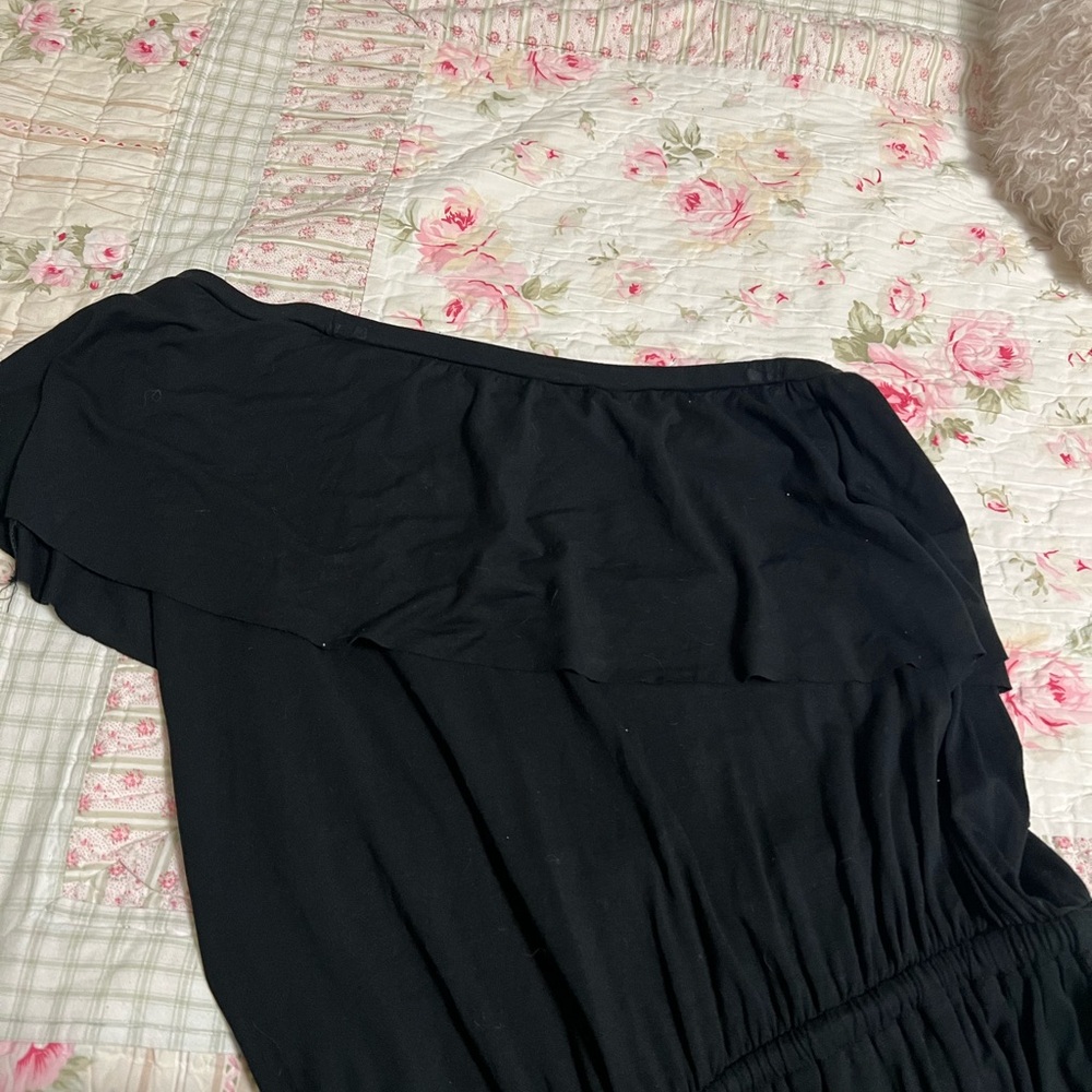 Tickled Teal Classic Black Top